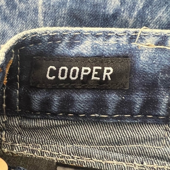 Affliction Cooper Burning Men’s Blue Jeans  size 31 X 32 Sold Out In Stores - Picture 11 of 14